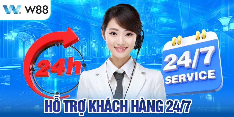 Hỗ Trợ Khách Hàng 24/7