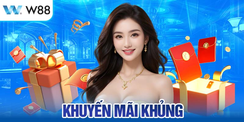 Khuyến Mãi Khủng W88 Dành tặng hội viên